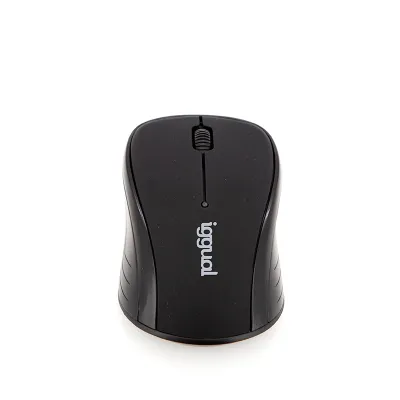 Ratón iggual WOM-BASIC-1600DPI Inalámbrico Negro