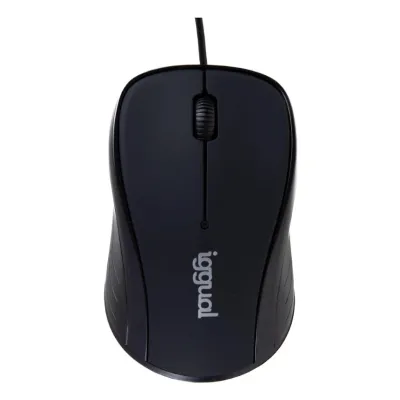 Ratón iggual XS-KIDS-1600DPI Con cable Negro
