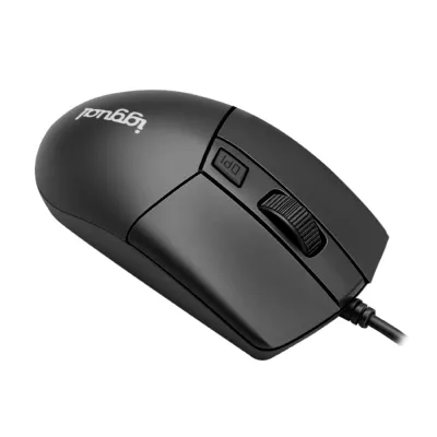 Ratón iggual COM-BUSINESS2-2400DPI Con cable Negro