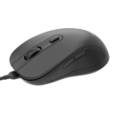 Ratón iggual OFFICE-ELITE-PRO-6D Con cable Negro