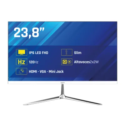 Monitor iggual ML24SW 24" IPS 1920x1080 120Hz 1ms Blanco