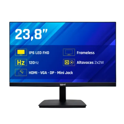 Monitor iggual ML24SPC 24" Full HD 1920x1080 120Hz 1ms IPS