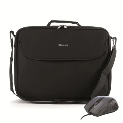 Bandolera NGS Bureau Kit 16" Negro