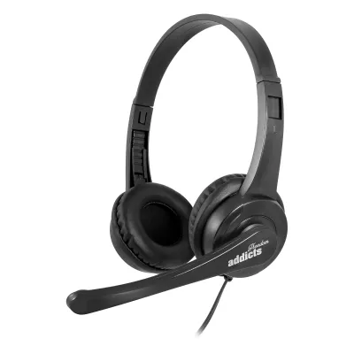 Auriculares NGS VOX505 Diadema USB-A Negro