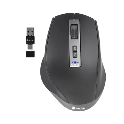 Ratón NGS Blur-RB Inalámbrico Bluetooth Negro
