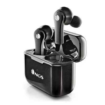 Auriculares NGS Artica Bloom De botón (TWS) Bluetooth USB-C Negro
