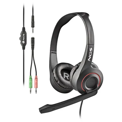 Auriculares NGS MSX 10 Pro Diadema Jack 3,5 mm Negro