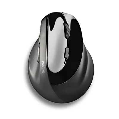 Ratón NGS EVO MOKSHA Inalámbrico Negro