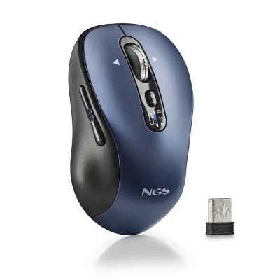 Ratón NGS INFINITY RB Inalámbrico Bluetooth Azul