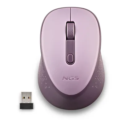 Ratón NGS DEW Inalámbrico Lila