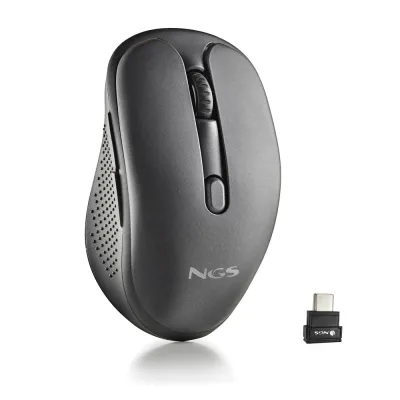 Ratón NGS EVO JOT Inalámbrico Bluetooth Negro