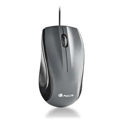 Ratón NGS MUSK Con cable Gris
