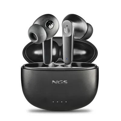 Auriculares NGS Auric ANC&ENC De botón (TWS) Bluetooth Negro