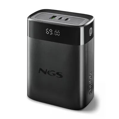 Batería externa NGS TWIX 30 USB-C USB-A Negro 140W