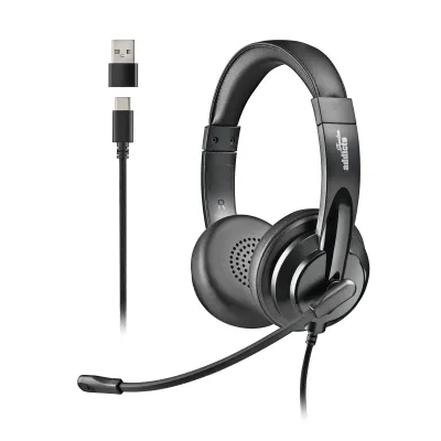Auriculares NGS VOX605 Diadema USB-C Negro