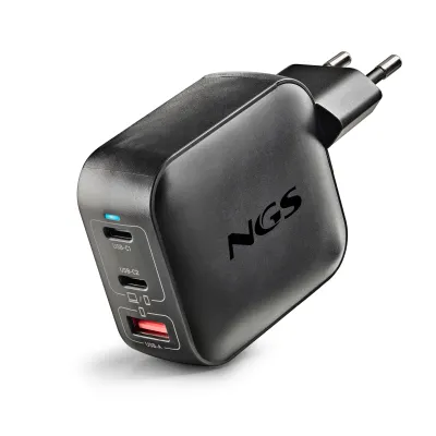NGS NGS-ACCESORIOS-0289 cargador de dispositivo móvil Universal Negro Corriente
