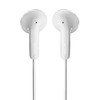 Auriculares NGS Cross Glide Intraurales con cable USB-C Blanco