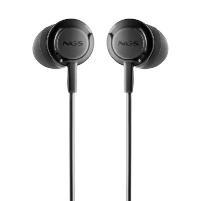 Auriculares NGS Cross Step Intraurales con cable USB-C Negro
