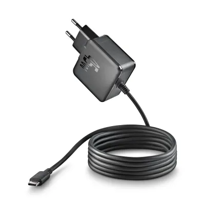 Cargador de pared NGS GAN45W-C USB-C Negro (cable)