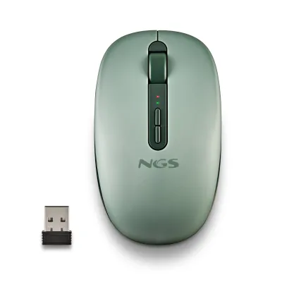 Ratón NGS FOG DUAL Inalámbrico Bluetooth Verde