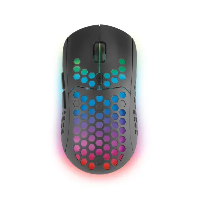 Ratón Mars gaming MMW3 Inalámbrico Negro