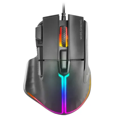 Ratón Mars gaming MM-XT Con cable Negro