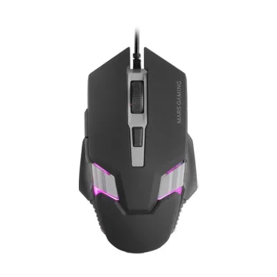 Ratón Mars gaming MM024 RGB Flow Negro
