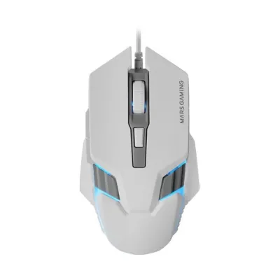 Ratón Mars gaming MM024W RGB Flow Blanco