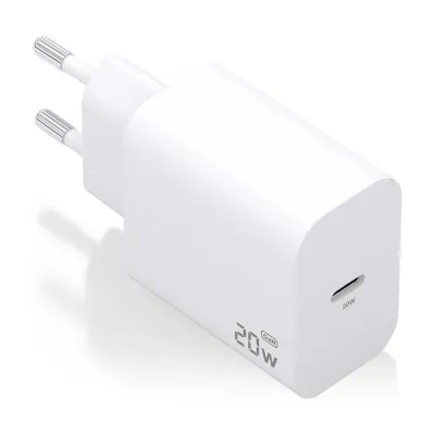 Cargador de pared Aisens A110-0938 USB-C Blanco 20W