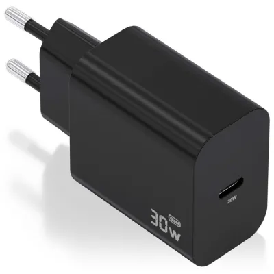 Cargador de pared Aisens A110-0941 USB-C Negro 33W