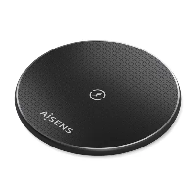 Cargador inalámbrico Aisens ASCH-15W1WC058-BK USB-C Inalámbrico Negro