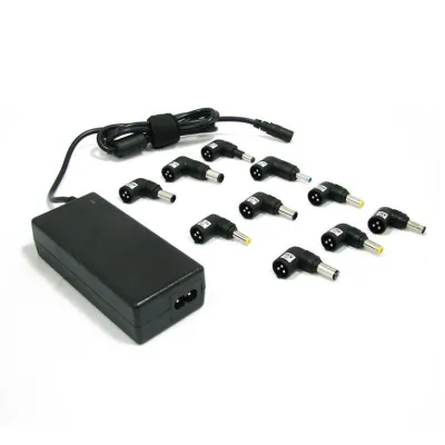 Cargador para portátil Leotec LENCSHOME10 Clavija de portátil Negro 70W