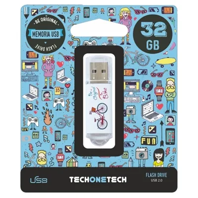 Memoria USB Tech One Tech Be bike 32GB USB-A