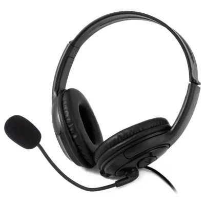 Auriculares CoolBox coolCHAT Diadema USB-A Negro