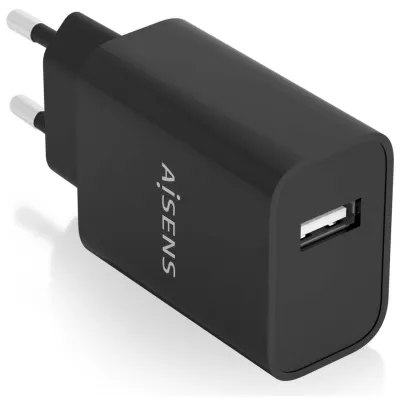 Cargador de pared Aisens A110-0854 USB-A Negro 11W