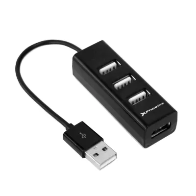 Hub USB Phoenix 4 puertos USB 2.0
