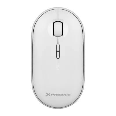 Ratón Phoenix technologies Rebble Inalámbrico Bluetooth Blanco
