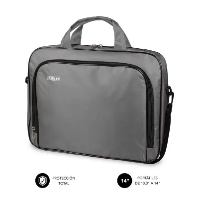 Bandolera Subblim Oxford Laptop Bag 14" Gris