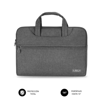 Funda Subblim Business Laptop Sleeve 14" Gris