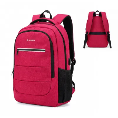 Mochila Subblim City Plus Backpack 26L 16" Rojo