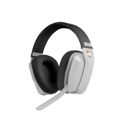 Auriculares Krom Kanji Diadema Bluetooth Inalámbrico 2,4 GHz USB-C Blanco