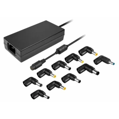 Cargador para portátil Leotec LENCSHOME120 Clavija de portátil Negro 120W