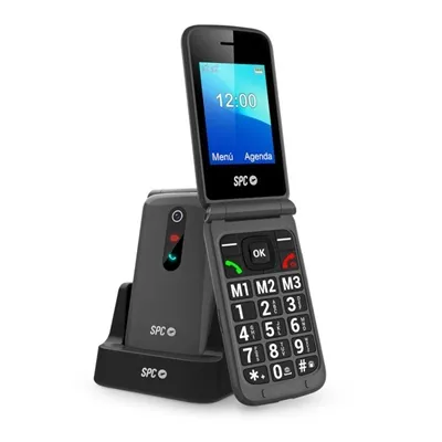 Móvil SPC 2339N Stella 3 4G 128GB 2.4" Negro