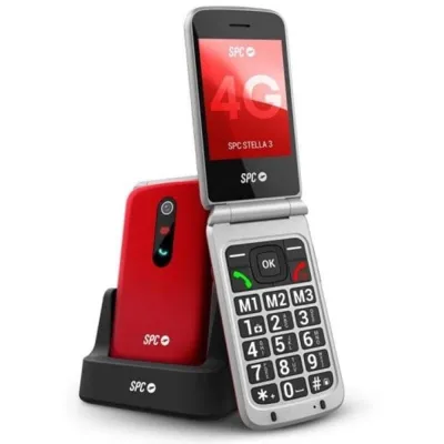 Móvil SPC Stella 3 Rojo + dock