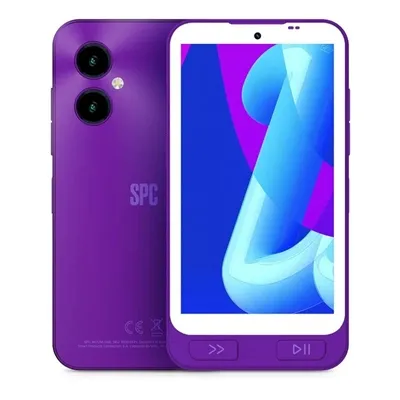 Móvil SPC Wuum One Discovery 5" MediaTek Helio G37 4GB 64GB Púrpura