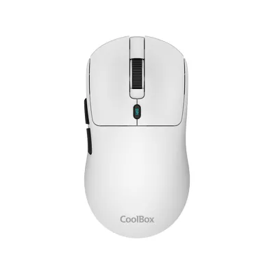 Ratón CoolBox W03 Inalámbrico Bluetooth Blanco