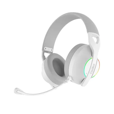 Auriculares CoolBox WB01 Diadema Bluetooth Inalámbrico 2,4 GHz Blanco