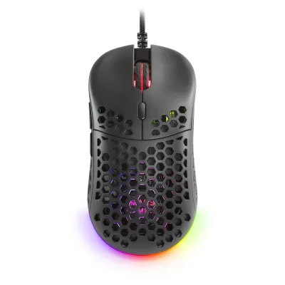 Ratón Mars gaming MM55 Con cable Negro