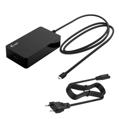 Cargador para portátil I - tec Charger-C140W USB-C Negro