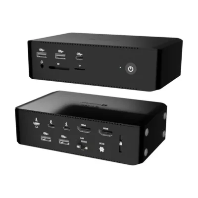 Docking station i-tec Thunderbolt 5 Quattro 11 en 1 140W Negro